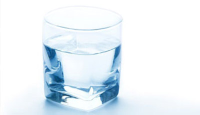 Glass of water